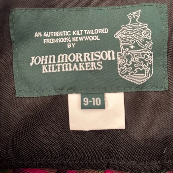 John Morrison Kiltmakers girls Kilt. - Picture 4 of 6